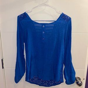 Blue blouse